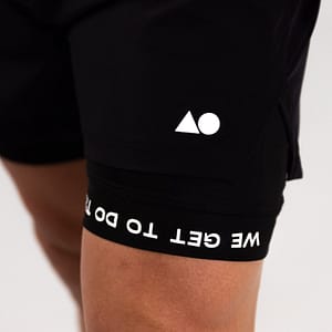 PaceForce | Running short Black on Black